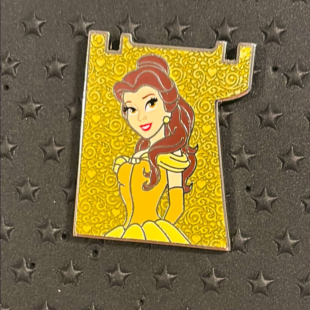 2022 Disney Booster Pin Princess Castle Belle from Beauty and the Beast